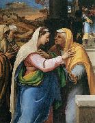 Sebastiano del Piombo Visitation china oil painting reproduction